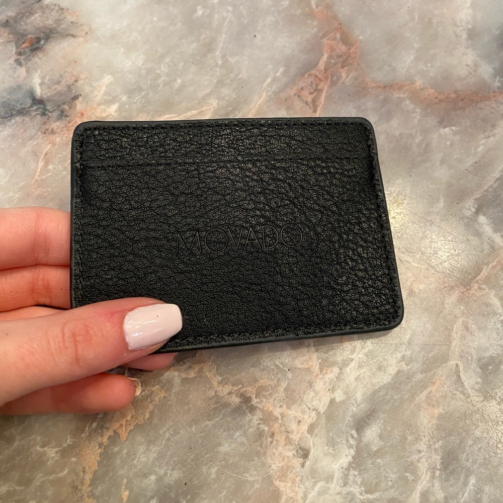 Movado card case